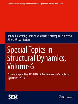 cover image of Special Topics in Structural Dynamics, Volume 6